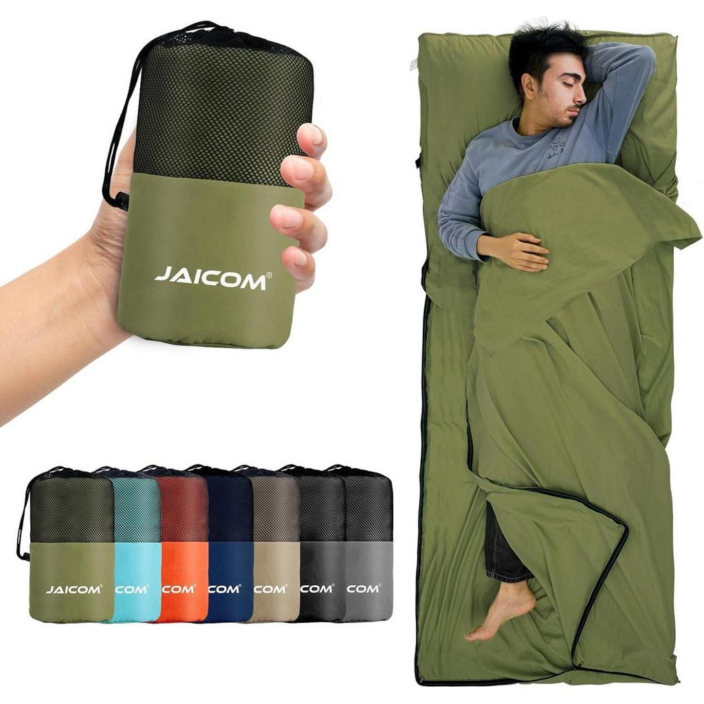 JAICOM Ultraleichter Hüttenschlafsack