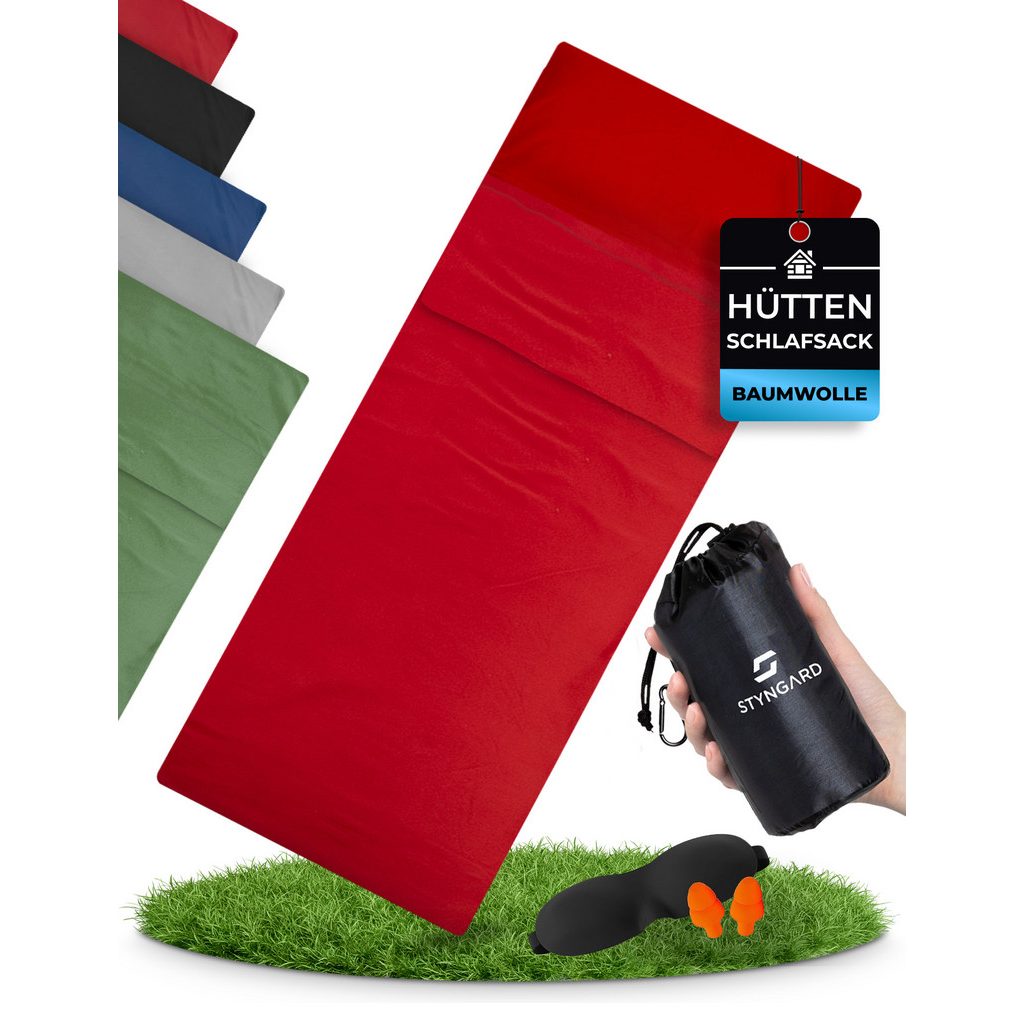 STYNGARD Baumwoll-Hüttenschlafsack ultraleicht