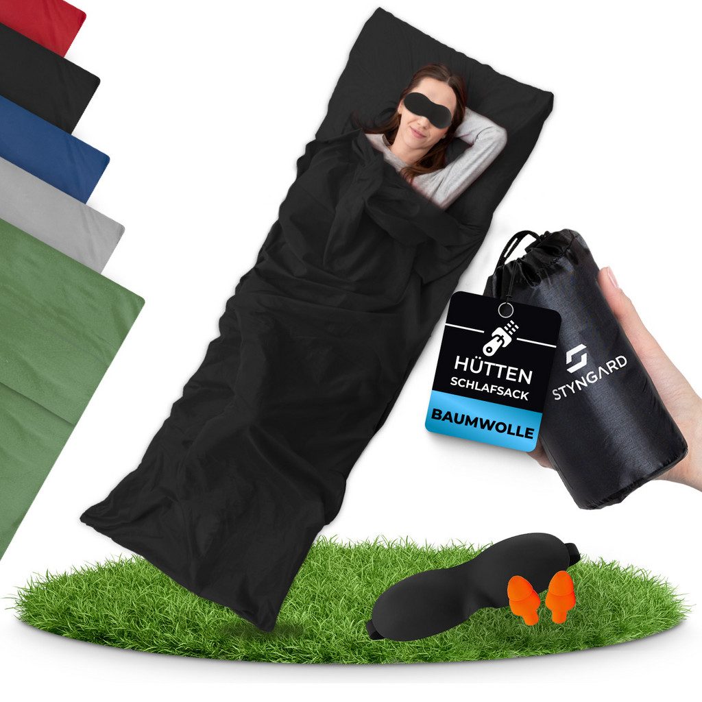 STYNGARD Ultraleichter Hüttenschlafsack